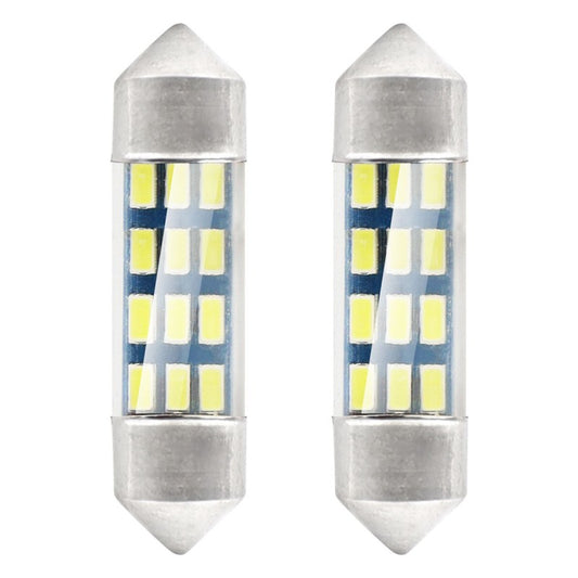 Set becuri auto C5W C10W C3W , Sofit 36mm Alb 12V