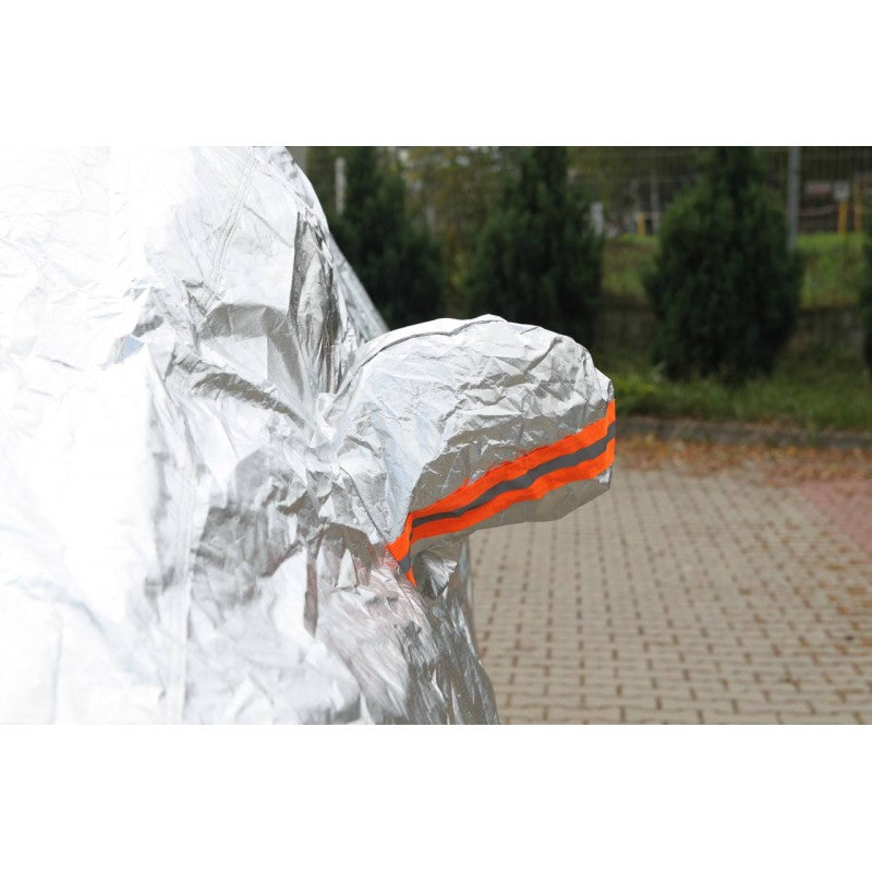 Husa auto cu fermoar argintie ,marime SUV/VAN L