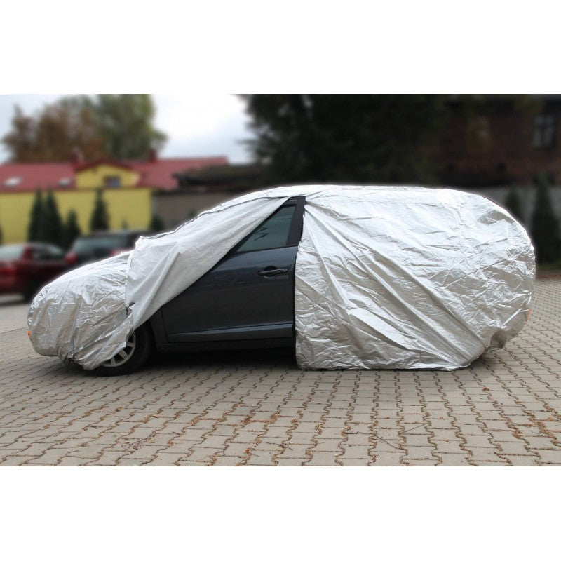 Husa auto cu fermoar argintie ,marime SUV/VAN L