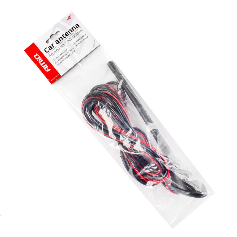 Antenă auto cu amplificator, 18 cm
