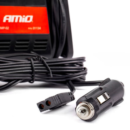 Compresor auto, 10 bari, 12V/230V Acomp-02, 3 adaptoare