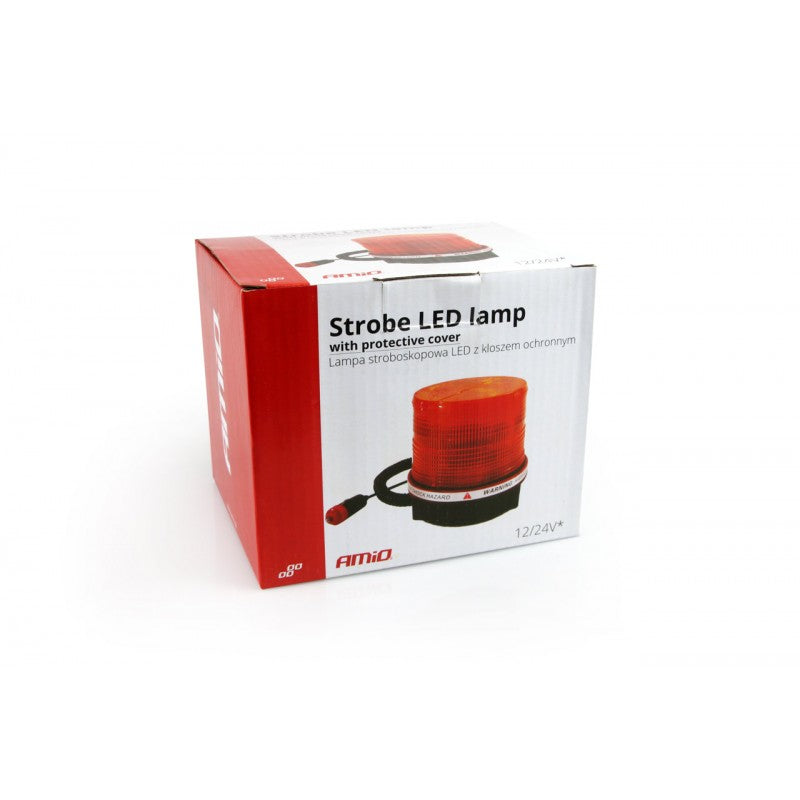 Lampă stroboscopică, girofar, LED, 12V