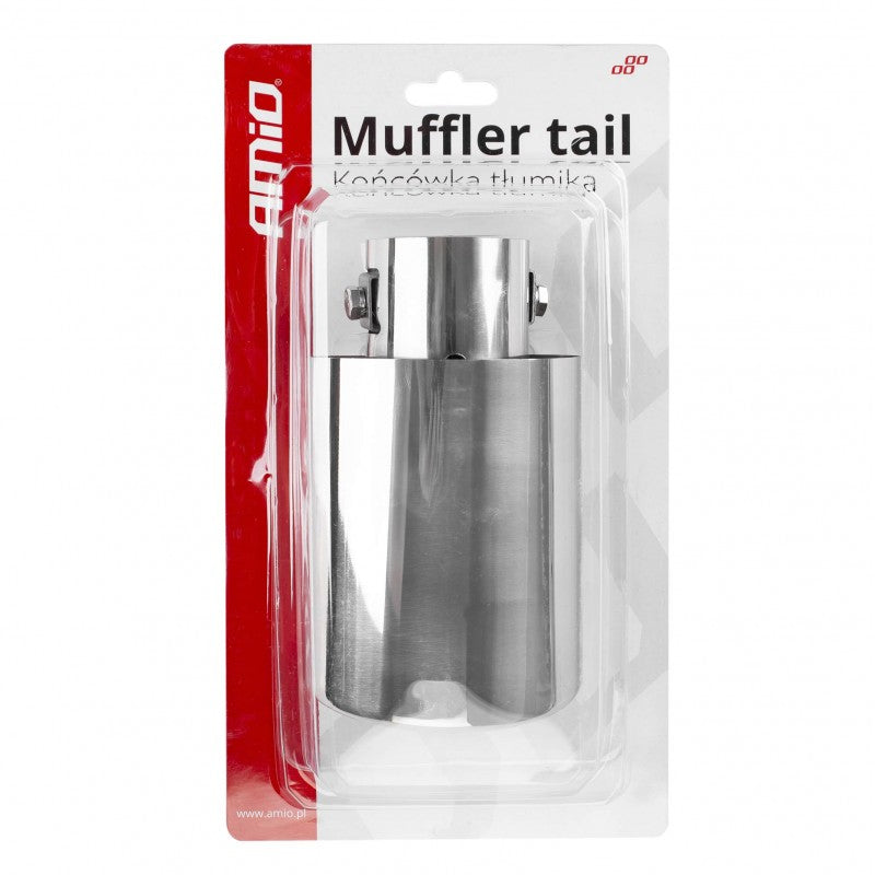Ornament toba eșapament, universal, oțel inoxidabil, AMiO MT 003, 30 - 42 mm