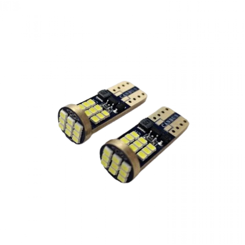 Led T10 27 smd gold Canbus 12V-24V  LED 015