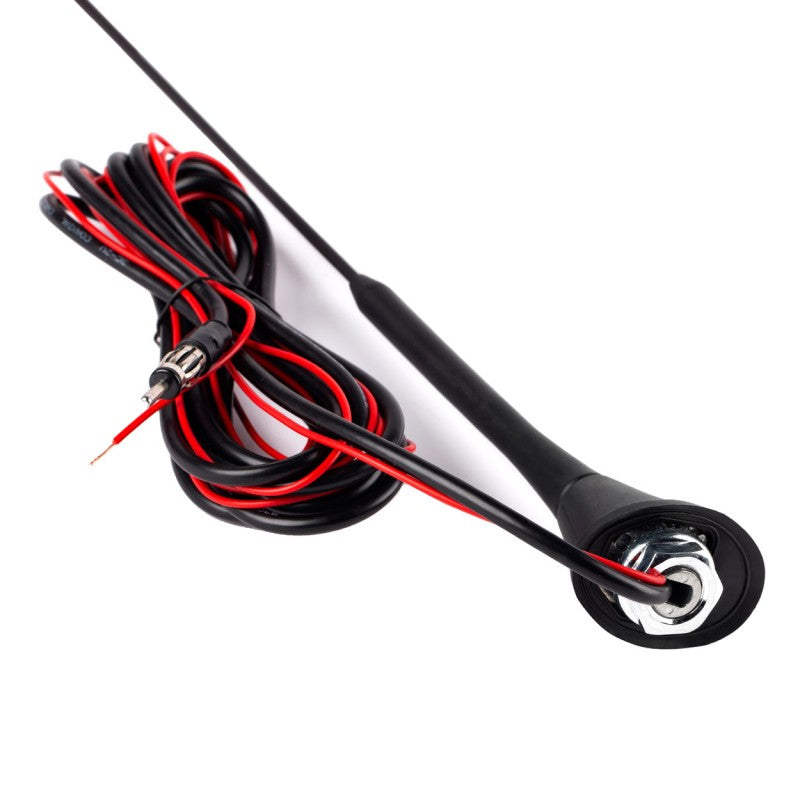 Antenă auto, 40cm, cu amplificator