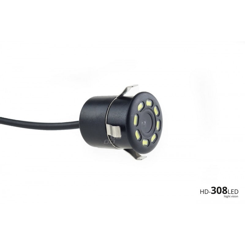 Kit senzori de parcare TFT01 de 4,3" cu cameră HD-308-LED, 4 senzori, negru