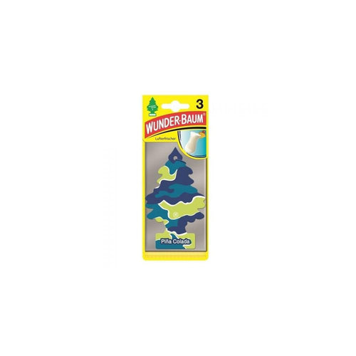 SET 3 BUCATI ODORIZANTE AUTO BRADUT WUNDER-BAUM PINA COLADA