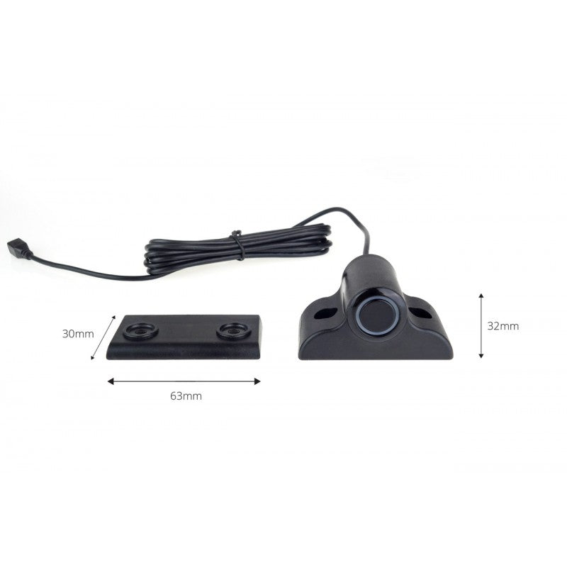 Senzor de parcare LED 4 senzori negru 19mm