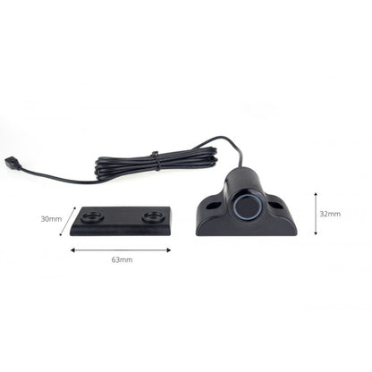Senzor de parcare LED 4 senzori negru 19mm
