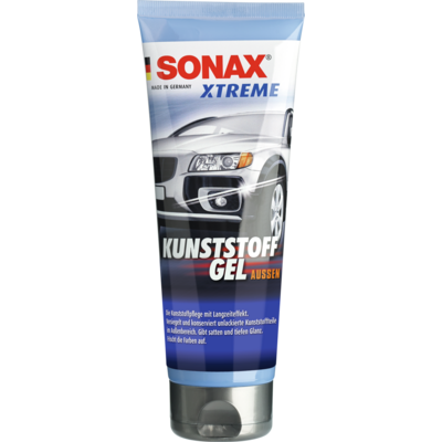 NANOPRO KÜLSŐ MŰANYAG FELÜLETEKRE VALÓ FELÚJÍTÓ GÉL 250 ML SONAX