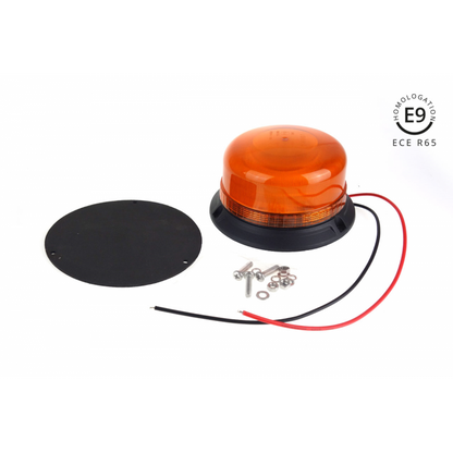 Lampa de avertizare W03B 3BOLT R65 R10 36LED 12/24V IP56