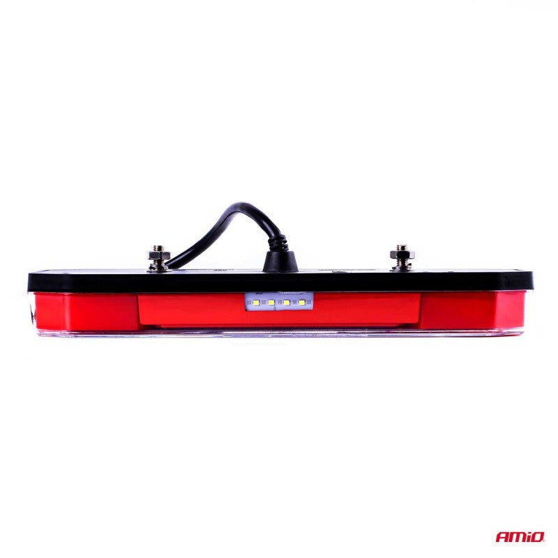 Lampă spate, combinată, cu LED, AMiO, RCL-04-L, dinamică stânga