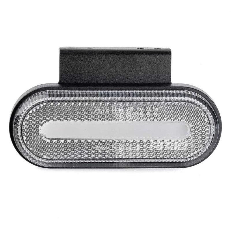 Lampă auto LED OM-01-W ovală albă AMIO-02375