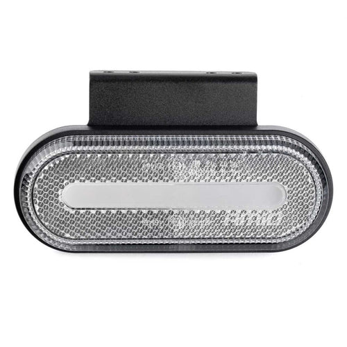 Lampă auto LED OM-01-W ovală albă AMIO-02375