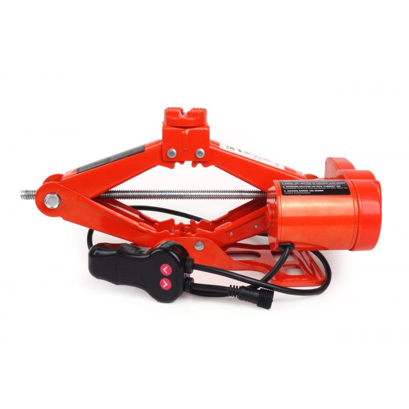 Cric electric tip foarfecă cu telecomandă și KIT de reparare 3T 12V AMIO-02406