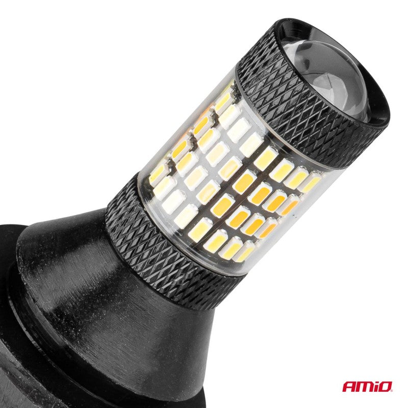 Set becuri auto PY21W BAU15s 1156 ,96 smd