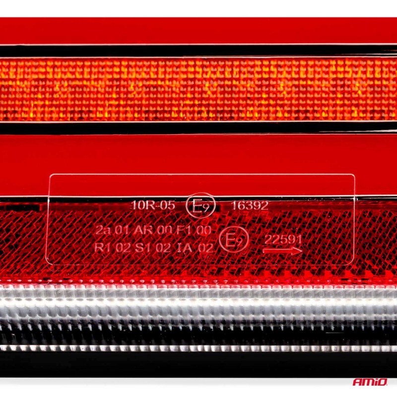 Lampă spate, cu LED, AMiO, RCL-01-R, dinamică, dreapta