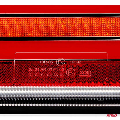 Lampă spate, cu LED, AMiO, RCL-01-R, dinamică, dreapta