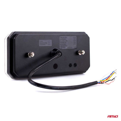 Lampă spate, cu LED, AMiO, RCL-01-R, dinamică, dreapta
