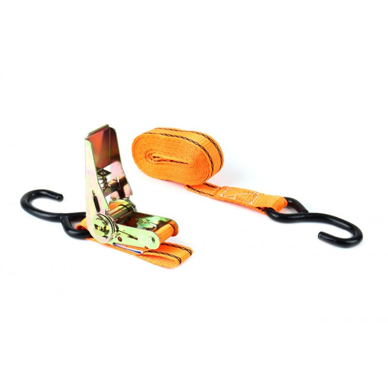 Chinga de transport cu tensionator - set complet 700 kg 25 mm 4,5 m 4 buc BELT-03 AMIO-02496
