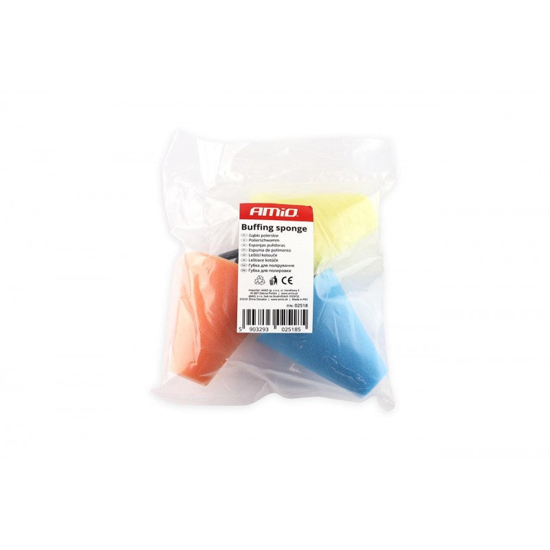Bureti lustruire jenti, conic, 3 buc
