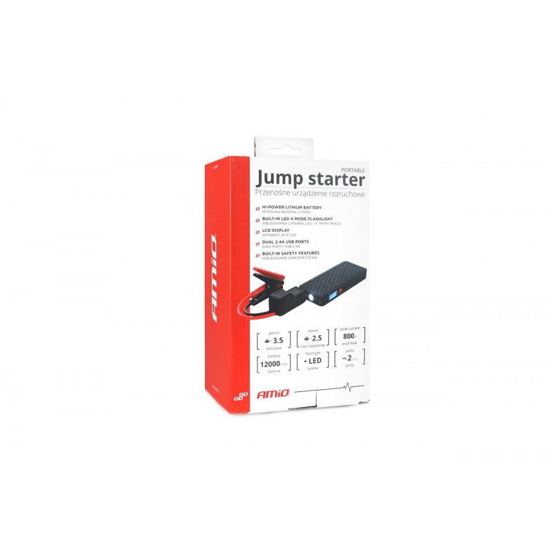 Redresor cu afisaj LED, 12V 4Ah 800A, capacitate baterie pana la 4000 mAh