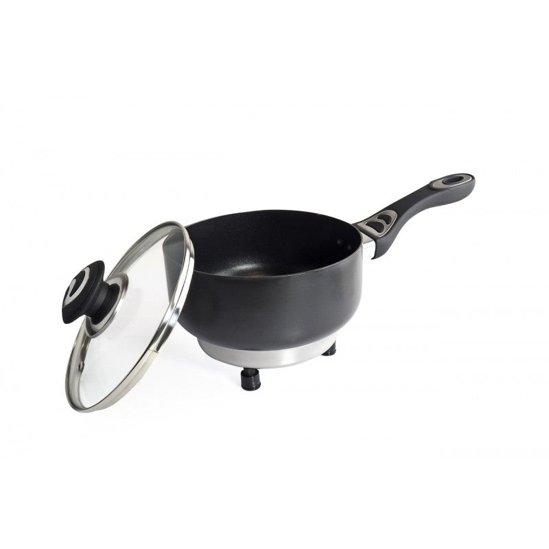 Oală electrică cu capac pentru mașină, 18cm x 8cm, 150W, 12V