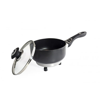 Oală electrică cu capac pentru mașină, 18cm x 8cm, 150W, 12V