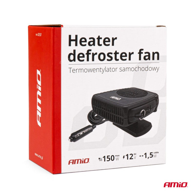 Aeroterma auto ,dezghetator, ventilator12V 150W