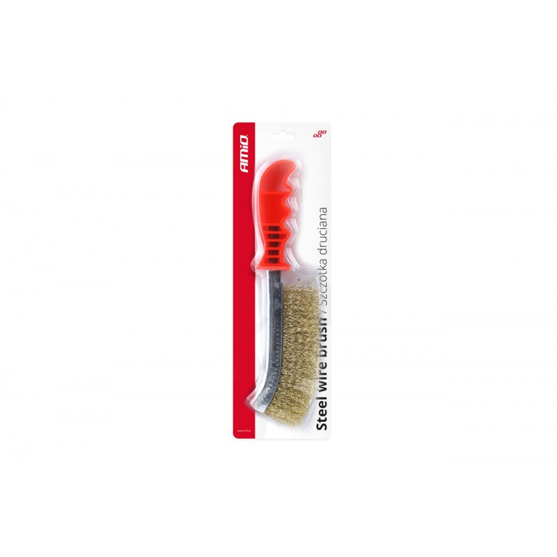 Perie de sârmă, 25 cm, maner plastic
