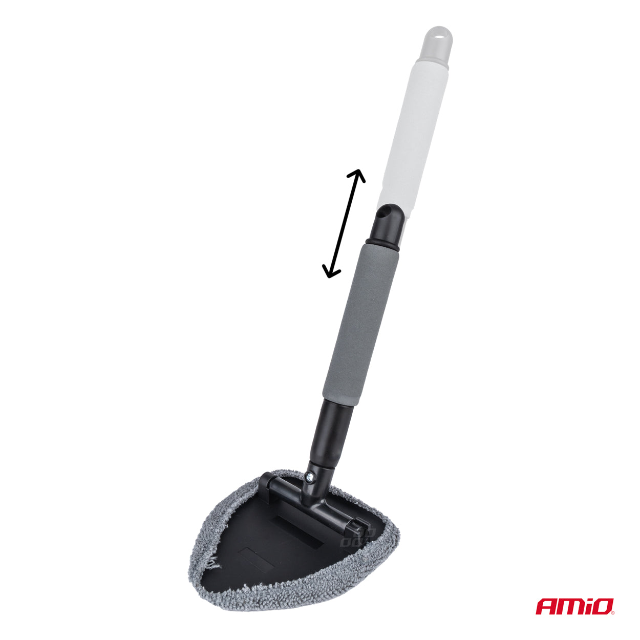 Telescopic window brush for windows, windows, mirrors 24-40 cm AMIO-02611