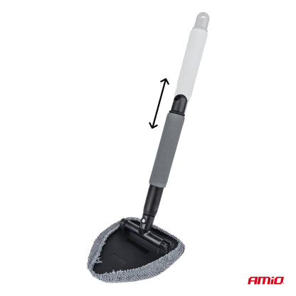 Telescopic window brush for windows, windows, mirrors 24-40 cm AMIO-02611