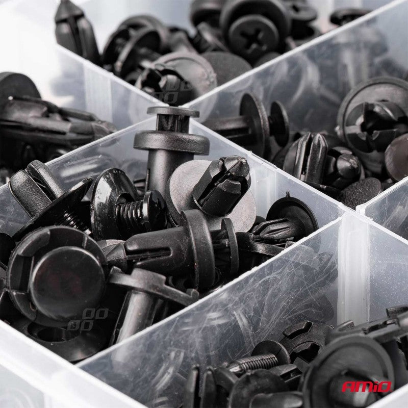 Set de cleme și pini auto 620pcs