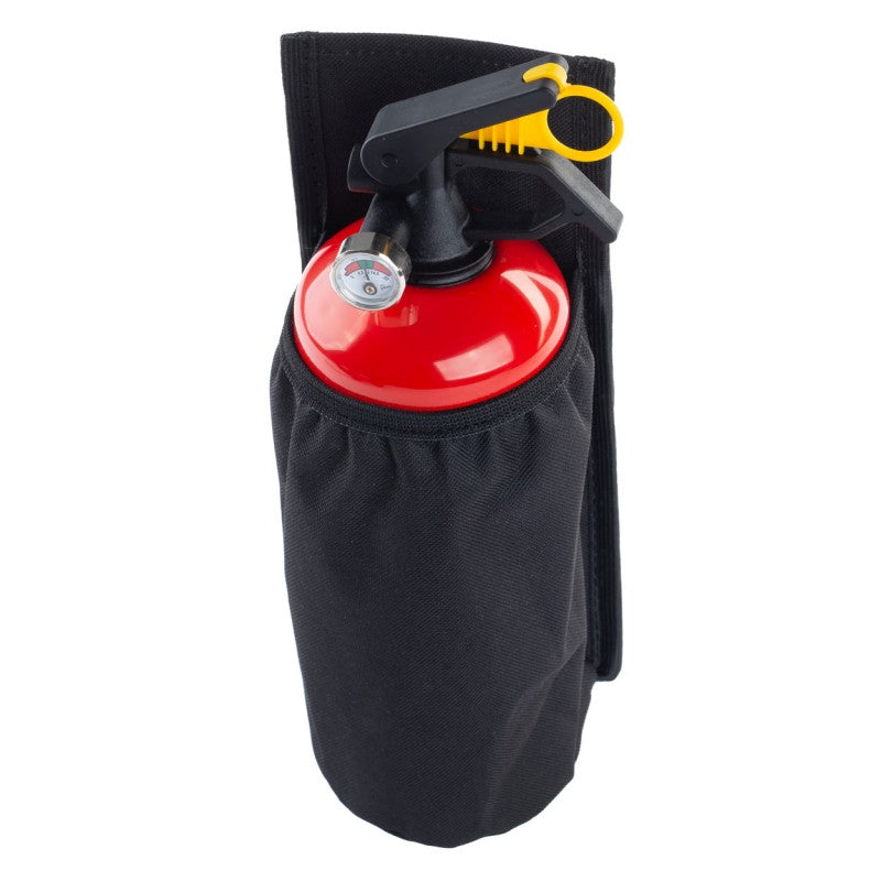 Suport pentru stingătorul de incendiu cu Velcro, negru