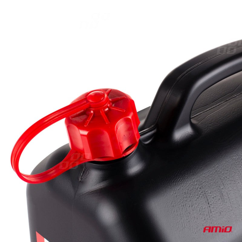 Canistra  de combustibil din plastic 10L, negru AMIO