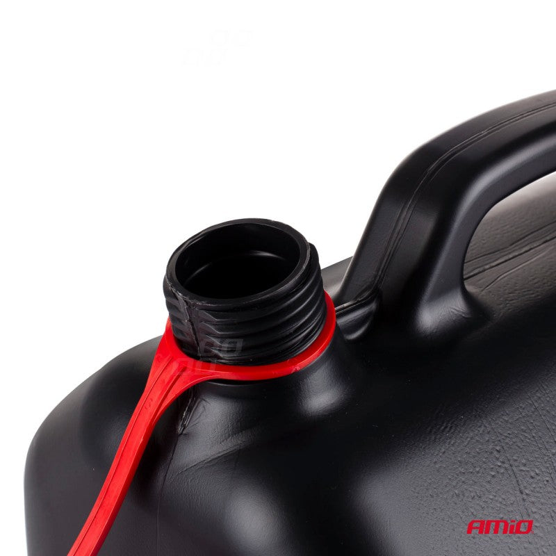 Canistra  de combustibil din plastic 10L, negru AMIO