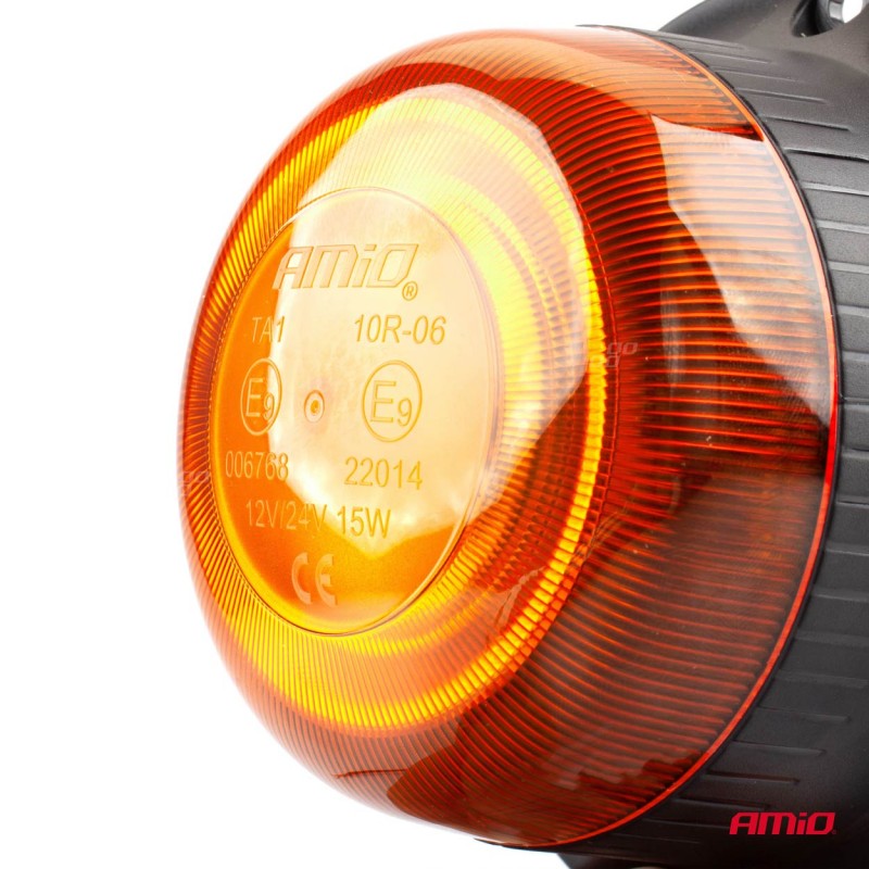 Lampă de avertizare, W21m, Magnetica, R65, R10, 18LED, 12/24V, IP56