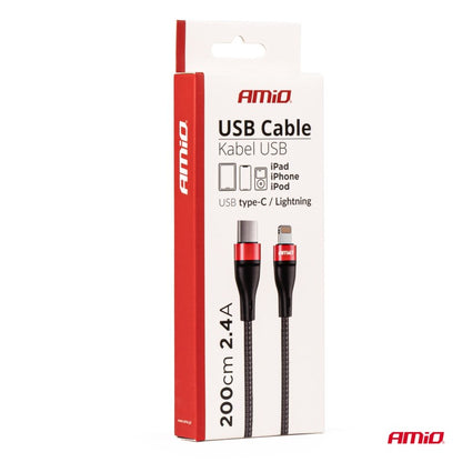 Cablu USB-C+ iPhone  200cm FullLINK UC-19