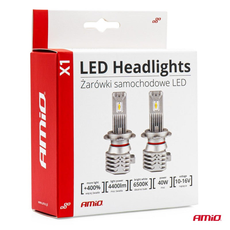 SET 2 BECURI AUTO, HB3 9005-X1, cu Led