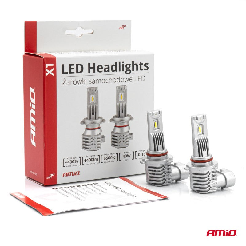 SET 2 BECURI AUTO, HB3 9005-X1, cu Led