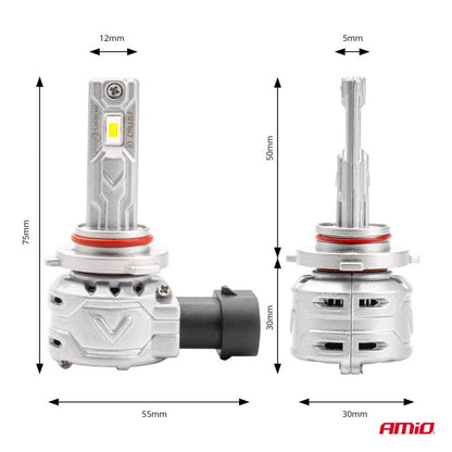 Set becuri cu LED Seria X2 HB3 9005/HIR1 9011/H10 AMiO-02975