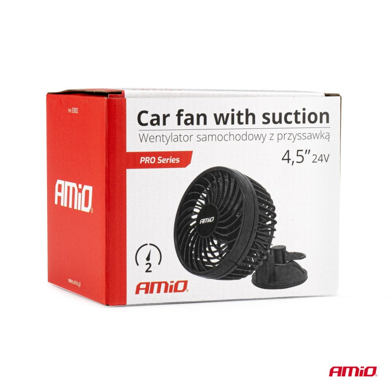 Ventilator auto cu aspiratie 4,5" 24V