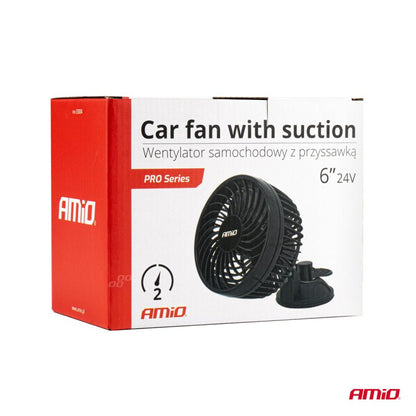 Ventilator auto cu aspiratie 6" 24V