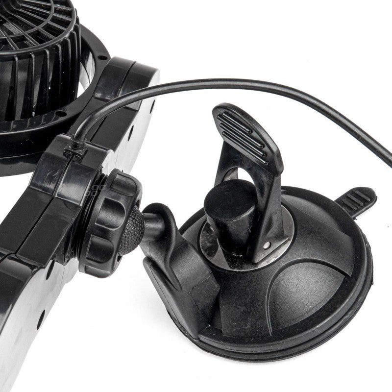 Ventilator auto cu aspiratie 2x4", 24V