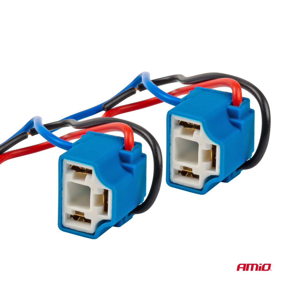Conectori ceramici unghiular H4 mufă priză AMIO-03053