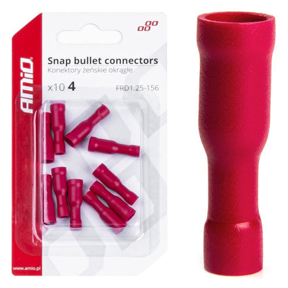 Papuc electric mama 4mm 0.5-1.5mm2 10A 10 buc