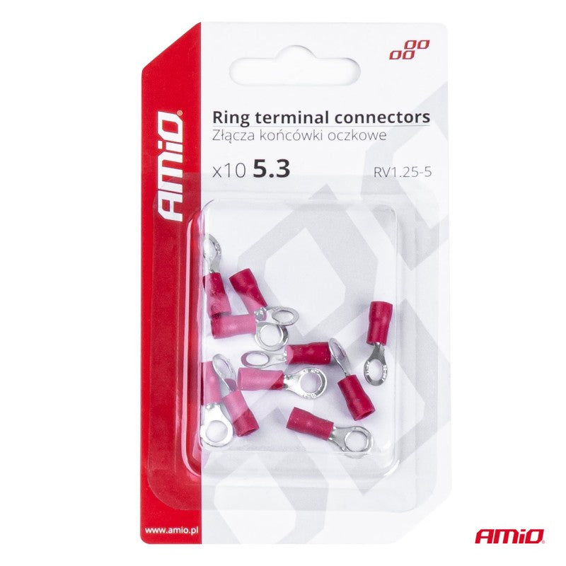 Conectori terminale inel RV 1.25-5 10 buc