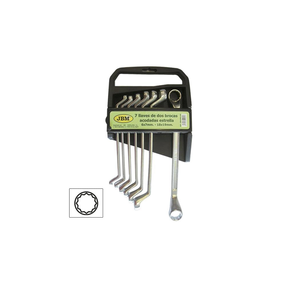 SET DE 7 CHEI INELARE CU COT JBM