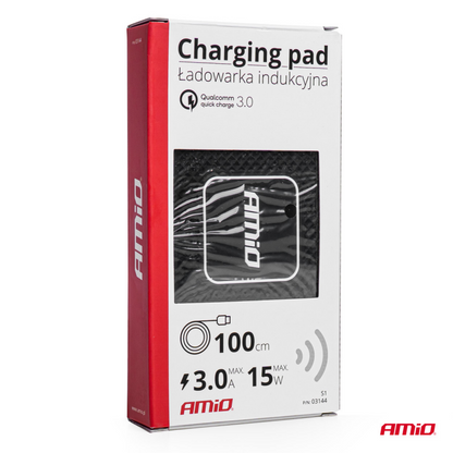Pad de încărcare wireless pentru mașină 15W WCP-1
