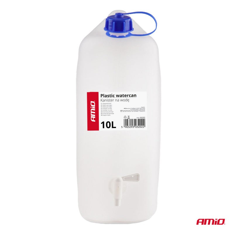 Bidon cu robinet 10L plastic AMIO-03202